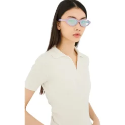 0HJ Word avec Candy Lunettes de soleil, Violet/Argent, 54 mm