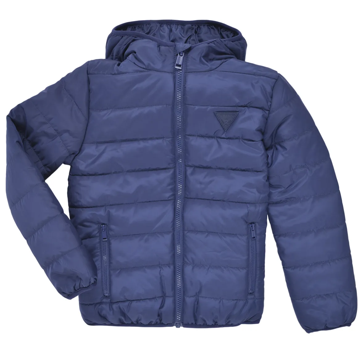 HOODED LS PADDED PUFFER W ZIP