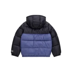 HOODED LS PADDED PUFFER W/ZIP