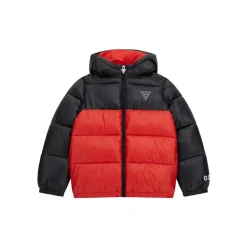 HOODED LS PADDED PUFFER W/ZIP