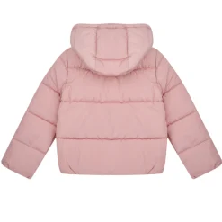 HOODED LS PADDED PUFFER W/ZIP