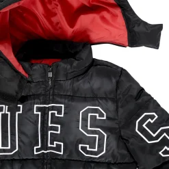 HOODED PADDED LS PUFFER W/ZIP