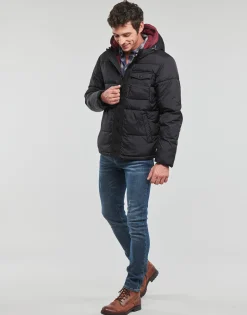 HOODED PUFFER JACKET