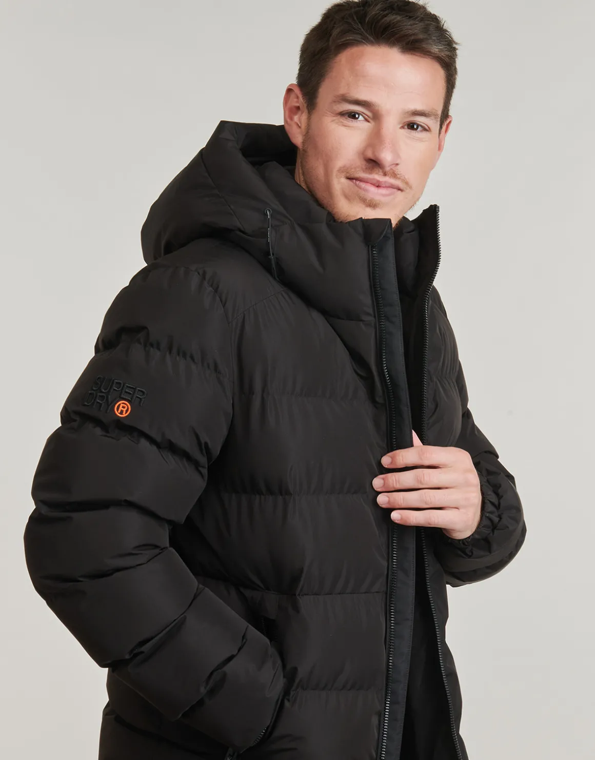 HOODED SPORTS PUFFR JACKET