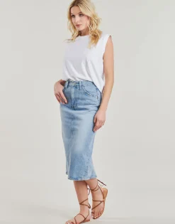 HR BACK SLIT SKIRT