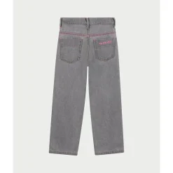 Jean fillette avec clous étoile