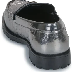 JOCELYN CRINKLE METALLIC LOAFER