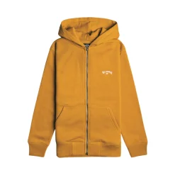 Junior - Sweat zippé - moutarde