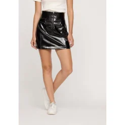 Jupe Pinyl Black