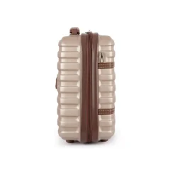 Kuferek Podróżny Mały Abs Stl957 Szampan