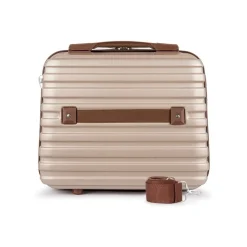 Kuferek Podróżny Mały Abs Stl957 Szampan