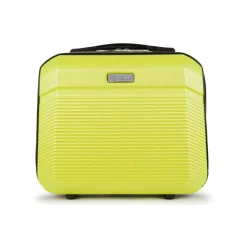Kuferek Podróżny Mały Abs Stl945 Żółty
