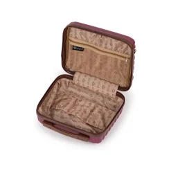 Kuferek Podróżny Mały Abs Stl957 Bordowy