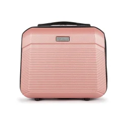 Kuferek Podróżny Mały Abs Stl945 Różowy