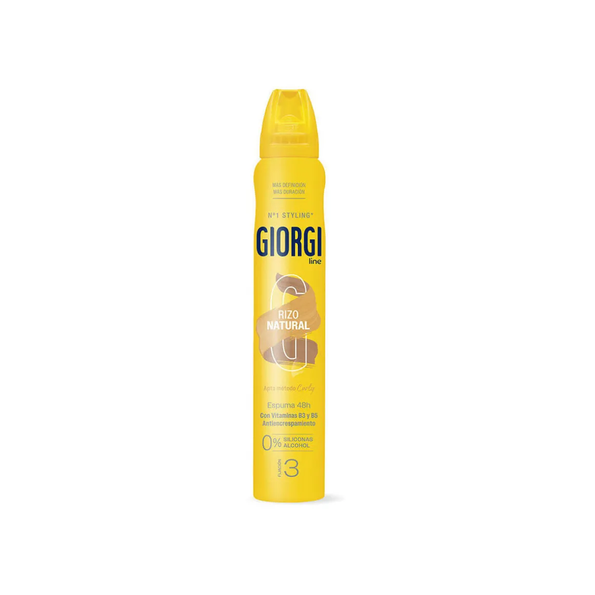 Laque Pour Cheveux Bouclés Giorgi Rizo Natural N° 3