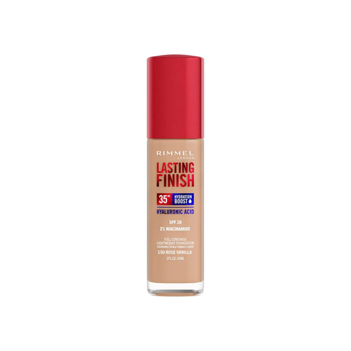 Lasting Finish Boost D&39;hydratation Spf20 150-rose Vanille