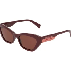 LJ807S Lunettes de soleil, Rouge/Rouge, 53 mm