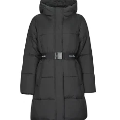 LOGO BELT LONG PUFFER