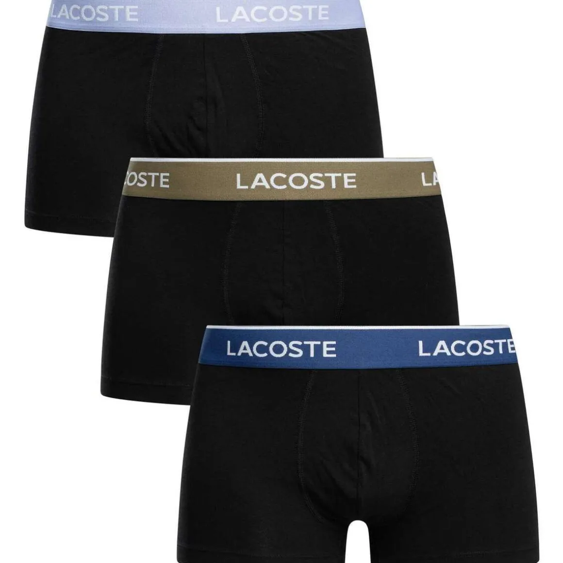 Lot de 3 malles en coton extensible