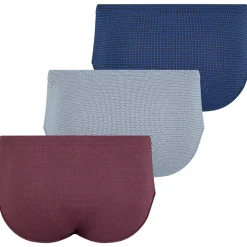 Lot de 3 slips taille haute fermé homme Trio Fantaisie
