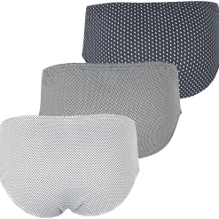 Lot de 3 slips taille haute fermé homme Trio Fantaisie