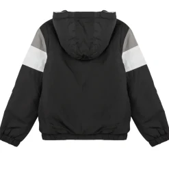 LS HOODED PADDED JACKET W/ ZIP