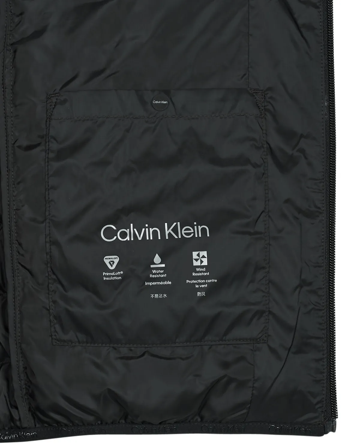 LS LT WT NYLON CHANNELED PUFFER