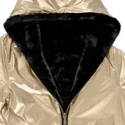 LS REVERSIBLE FAUX FUR JACKET