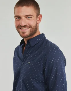 LS SUNSET MELANGE SHIRT