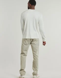 LS WAFFLE BADGE CREWNK TEE