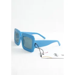 Lunettes de soleil bleues