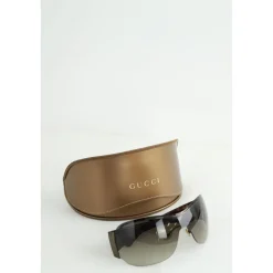 Lunettes de soleil marron