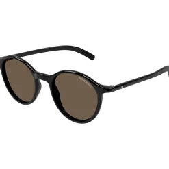 MB0324S Lunettes de soleil, Noir/Marron, 50 mm