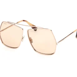 MM0006 ELSA Lunettes de soleil, Or/Orange, 64 mm