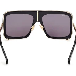 MM0119 JEAN Lunettes de soleil, Noir/Fumée, 57 mm