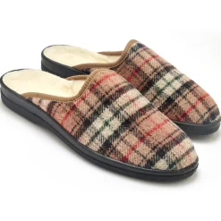 Mules mixtes fourrées laine majoritaire