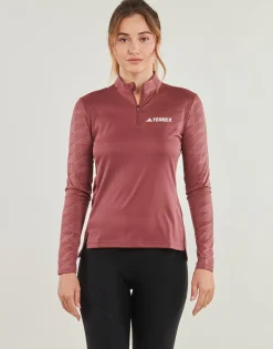 Multi Half-Zip Long Sleeve Long-Sleeve Top