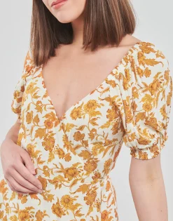 OCEANS TOGETHER WRAP DRESS