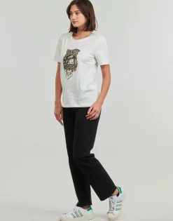 ONLABELLA L/S GLITTER V-NECK CS KNT