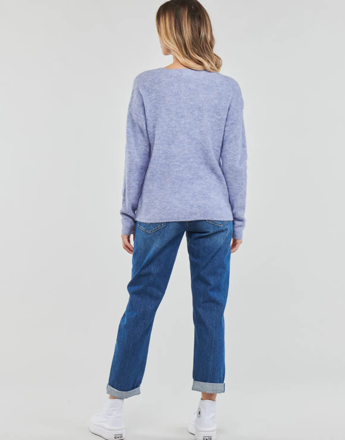 ONLCAMILLA V-NECK L/S PULLOVER KNT NOOS