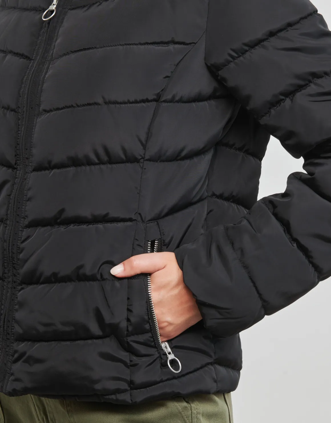 ONLELLAN QUILTED HOOD JACKET CC OTW
