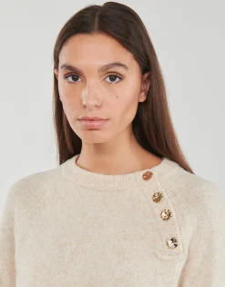 ONLEMMA LS BUTTON ONECK KNT