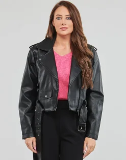 ONLLOUIE FAUX LEAHTER BIKER OTW