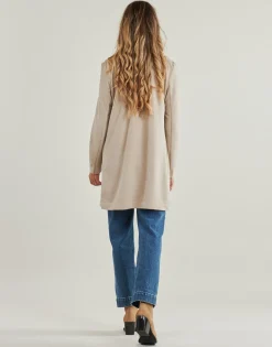 ONLSOHO-MAVI LIFE FAUX S COATIGAN