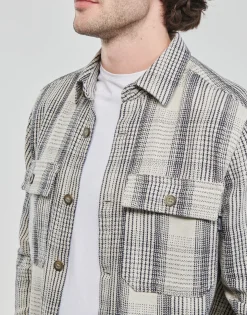 ONSSCOTT LS CHECK FLANNEL OVERSHIRT 4162