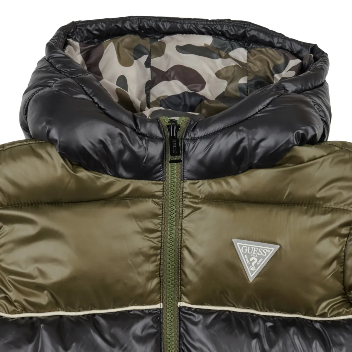 PADDED HOODED LS JACKET W/ZIP