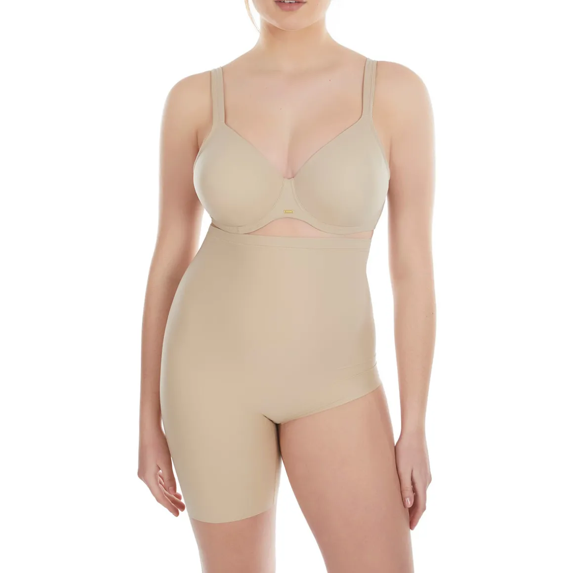 Panty gainant asymétrique réversible taille haute Curves