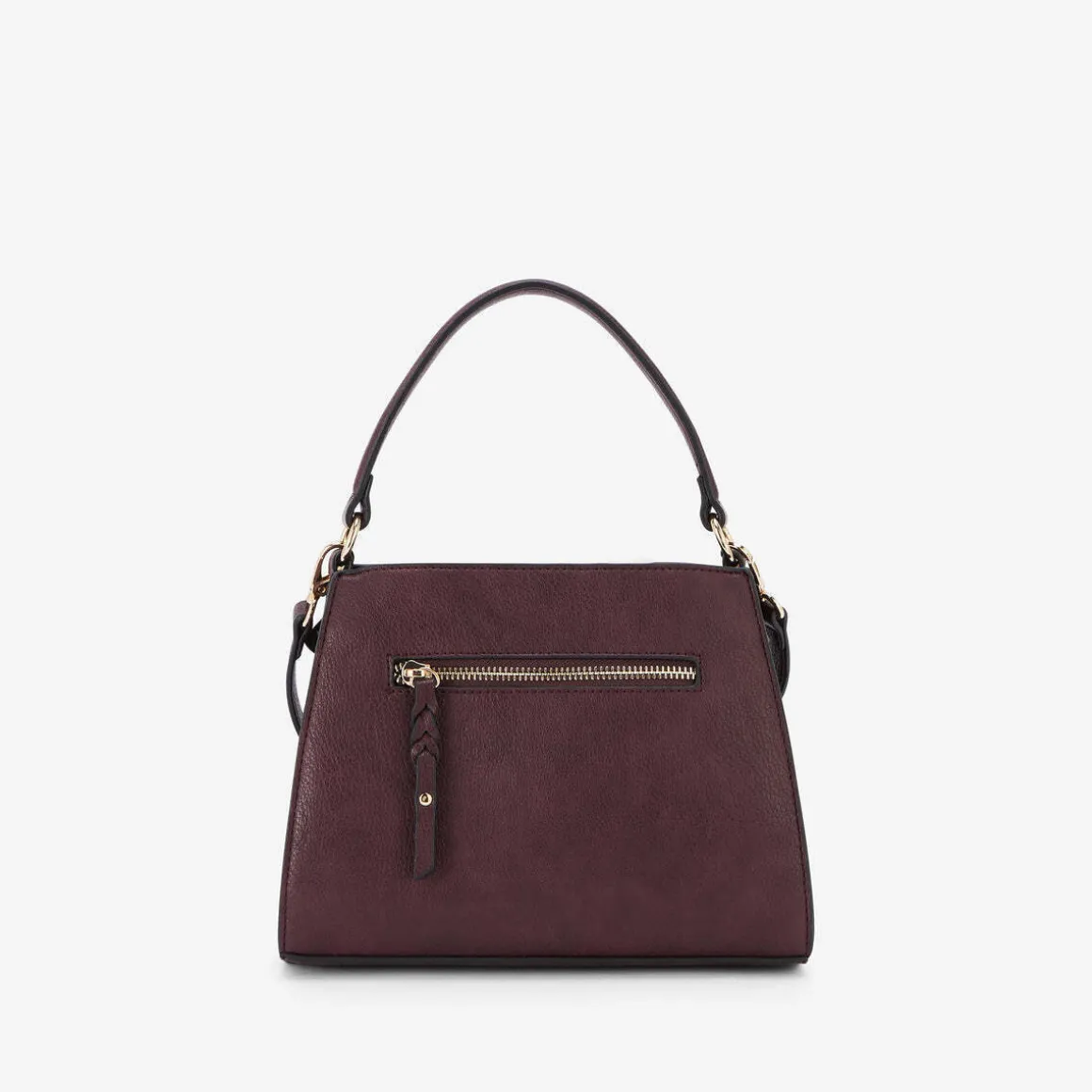 Petit sac shopper bordeaux Riff