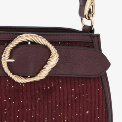 Petit sac shopper bordeaux Riff