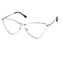 PICO antireflet Cadres Optiques, Argent, 58 mm